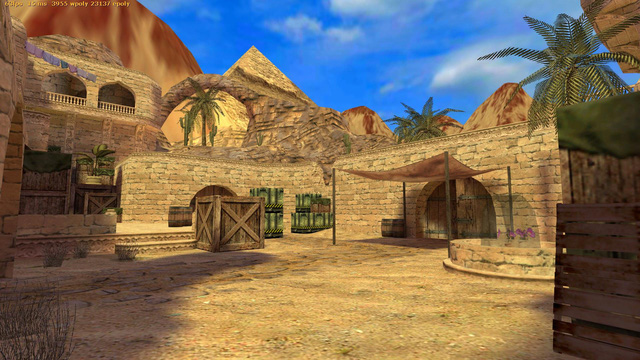 Game thủ remake lại bản đồ Dust2 huyền thoại với đồ họa cực kì đẹp mắt - Ảnh 2. Game thủ remake lại bản đồ Dust2 huyền thoại với đồ họa cực kì đẹp mắt - Ảnh 2.