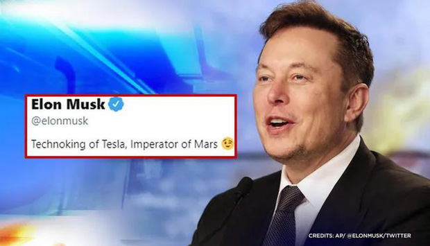 Elon Musk tự xưng mình là Hoàng đế sao Hỏa - Ảnh 2. Elon Musk tự xưng mình là Hoàng đế sao Hỏa - Ảnh 2.