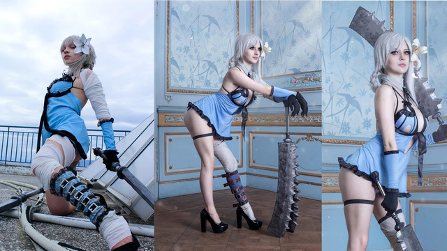 Bỏng mắt trước những cosplay nhân vật trong bom tấn NieR Replicant - Ảnh 1. Bỏng mắt trước những cosplay nhân vật trong bom tấn NieR Replicant - Ảnh 1.