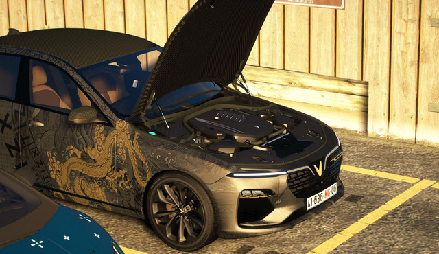 Game thủ Việt phát triển thành công bản mod xe VinFast vào trong GTA V - Ảnh 5. Game thủ Việt phát triển thành công bản mod xe VinFast vào trong GTA V - Ảnh 5.