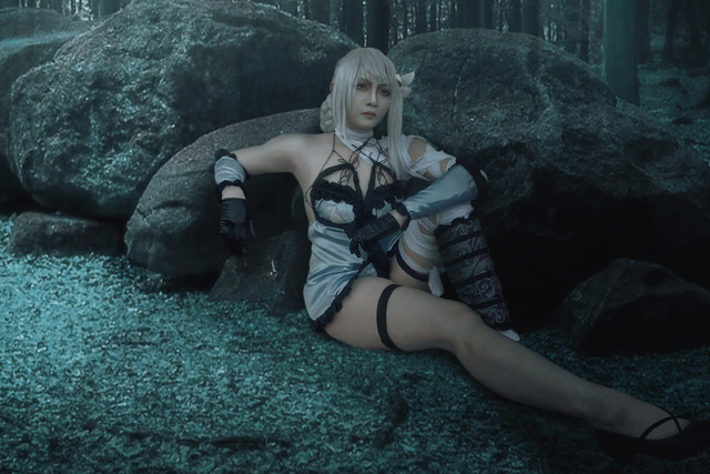 Bỏng mắt trước những cosplay nhân vật trong bom tấn NieR Replicant - Ảnh 4. Bỏng mắt trước những cosplay nhân vật trong bom tấn NieR Replicant - Ảnh 4.