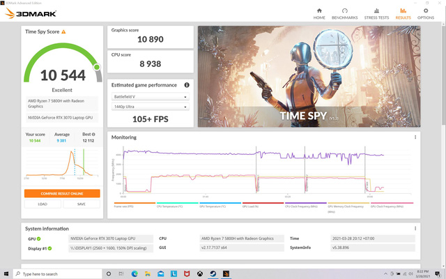 Lenovo Legion 5 Pro: Cỗ xe tăng chiến game hạng nặng, cân hết mọi thể loại AAA bom tấn - Ảnh 8.