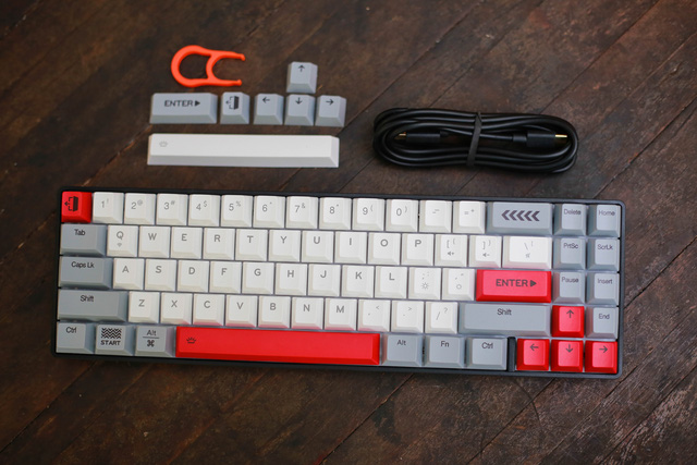 Trên tay cặp đôi bàn phím cơ Bluetooth giá rẻ mà đẹp, gõ siêu ngon: DareU EK871 và EK861 - Ảnh 5. Trên tay cặp đôi bàn phím cơ Bluetooth giá rẻ mà đẹp, gõ siêu ngon: DareU EK871 và EK861 - Ảnh 5.