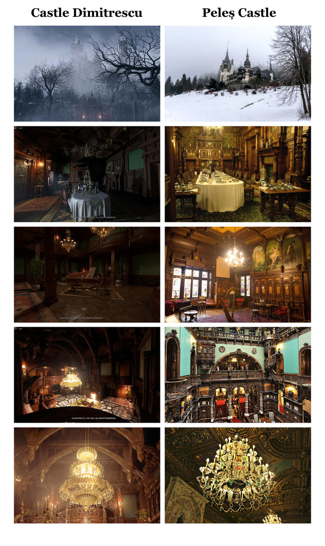 Chiêm ngưỡng lâu đài Dimitrescu trong Resident Evil Village ngoài đời thật, nguy nga, tráng lệ không kém gì game - Ảnh 2. Chiêm ngưỡng lâu đài Dimitrescu trong Resident Evil Village ngoài đời thật, nguy nga, tráng lệ không kém gì game - Ảnh 2.