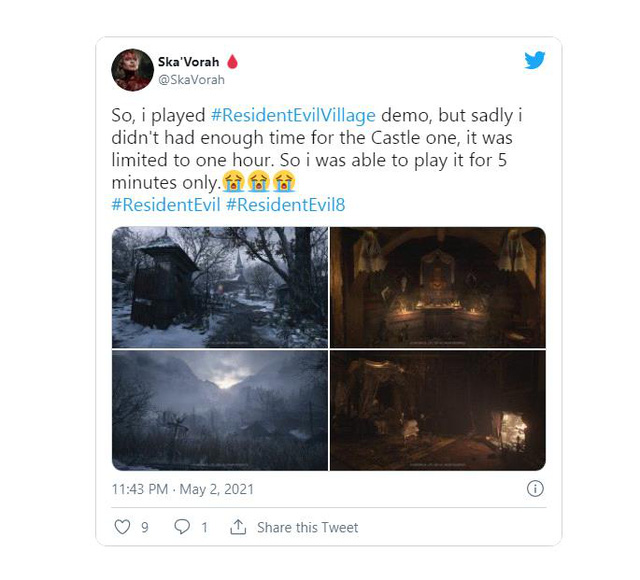 Resident Evil Village tung bản Demo miễn phí, tải và chơi ngay trên Steam - Ảnh 3. Resident Evil Village tung bản Demo miễn phí, tải và chơi ngay trên Steam - Ảnh 3.