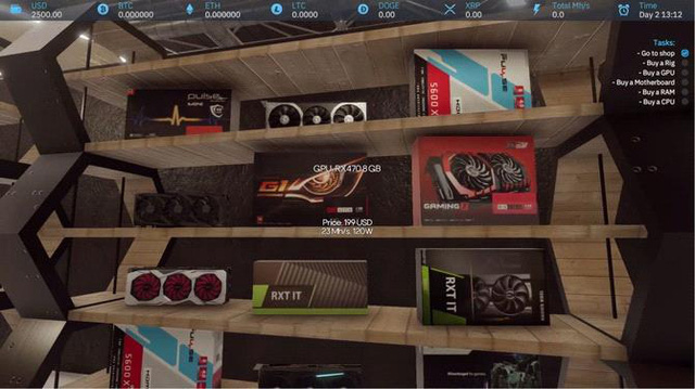 Xuất hiện tựa game cho phép game thủ trở thành nông dân đào Bitcoin - Ảnh 3. Xuất hiện tựa game cho phép game thủ trở thành nông dân đào Bitcoin - Ảnh 3.