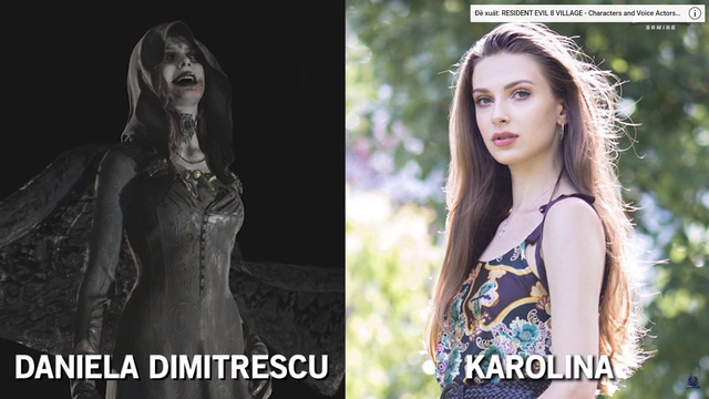 Gặp gỡ hình ảnh đời thực của các nhân vật trong Resident Evil Village, toàn trai tài gái sắc - Ảnh 10.