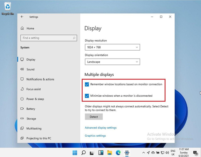 Nhờ Windows 11, bạn sẽ không còn khốn khổ thiết lập PC nhiều màn hình nữa - Ảnh 1. Nhờ Windows 11, bạn sẽ không còn khốn khổ thiết lập PC nhiều màn hình nữa - Ảnh 1.