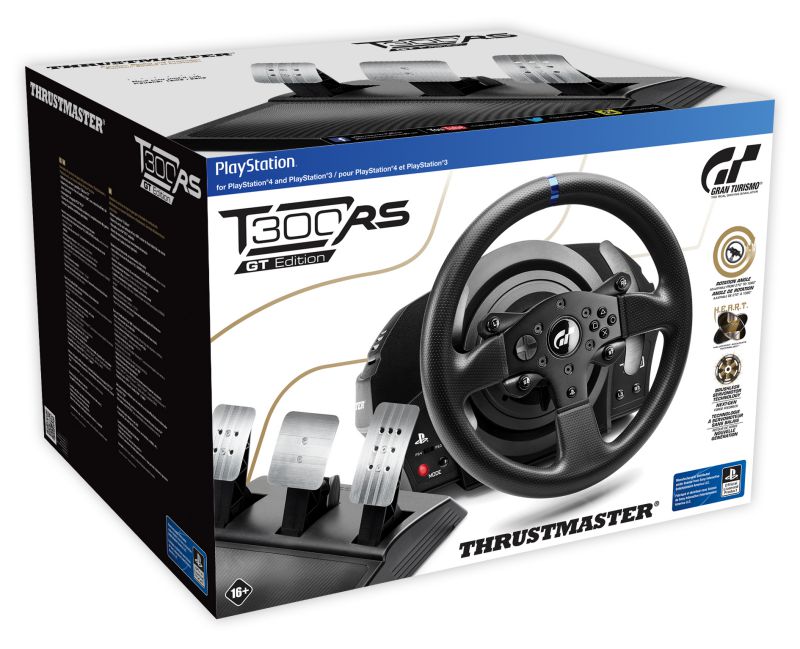 Đập hộp vô lăng gaming ThrustMaster T300 RS: Đẳng cấp lái xe siêu thực - Ảnh 1. Đập hộp vô lăng gaming ThrustMaster T300 RS: Đẳng cấp lái xe siêu thực - Ảnh 1.