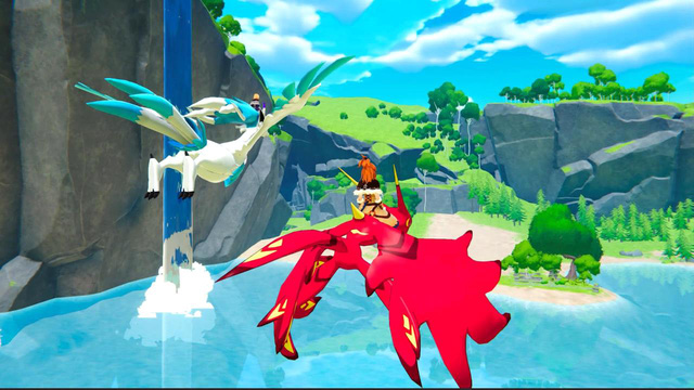 Xuất hiện tựa game phiêu lưu sinh tồn kết hợp giữa Breath of the Wild và Pokémon - Ảnh 2. Xuất hiện tựa game phiêu lưu sinh tồn kết hợp giữa Breath of the Wild và Pokémon - Ảnh 2.