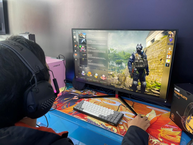 Màn hình gaming thương hiệu Việt chinh phục game thủ - Ảnh 1. Màn hình gaming thương hiệu Việt chinh phục game thủ - Ảnh 1.
