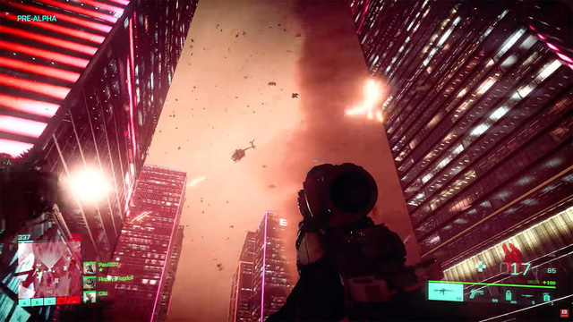 Chiêm ngưỡng chiến trường rực lửa trong gameplay của bom tấn Battlefield 2042 - Ảnh 1. Chiêm ngưỡng chiến trường rực lửa trong gameplay của bom tấn Battlefield 2042 - Ảnh 1.