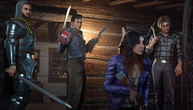 Xuất hiện tựa game kinh dị sinh tồn Evil Dead hay không kém gì Friday the 13th - Ảnh 2. Xuất hiện tựa game kinh dị sinh tồn Evil Dead hay không kém gì Friday the 13th - Ảnh 2.