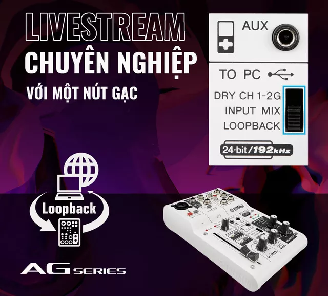 Streamer không thể bỏ qua: Những công nghệ mới nào tích hợp trong Mixer USB Interface của Yamaha? - Ảnh 2. Streamer không thể bỏ qua: Những công nghệ mới nào tích hợp trong Mixer USB Interface của Yamaha? - Ảnh 2.