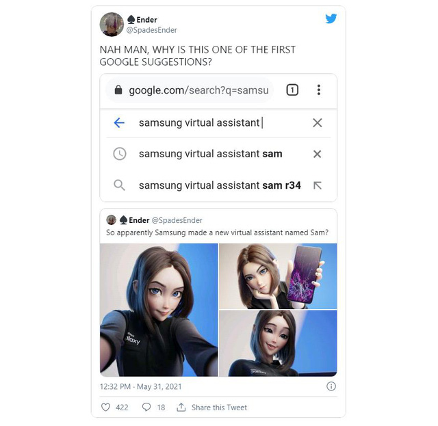Cộng đồng mạng phát cuồng trước cô trợ lý ảo xinh đẹp dễ thương mới của Samsung - Ảnh 5. Cộng đồng mạng phát cuồng trước cô trợ lý ảo xinh đẹp dễ thương mới của Samsung - Ảnh 5.