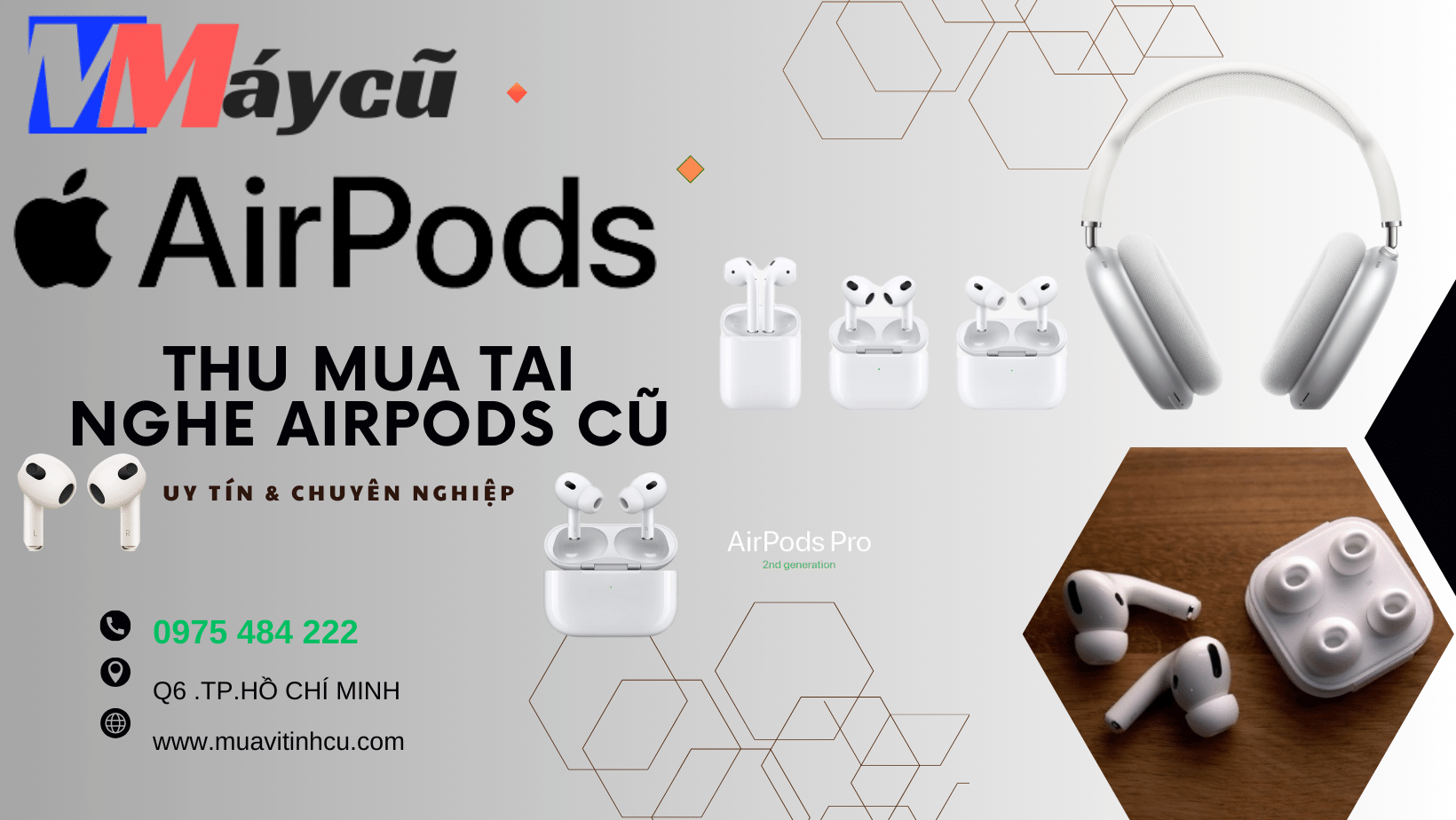 THU MUA TAI NGHE AIRPODS CŨ