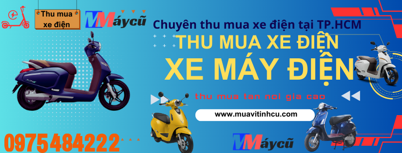 Thu mua xe máy điện cũ