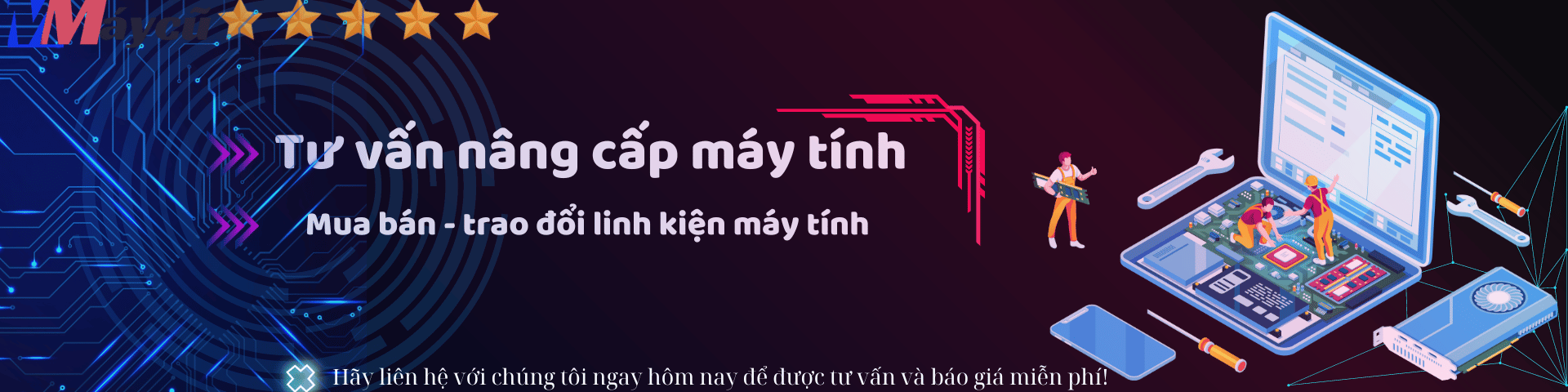 mua bán trao đổi linh kiện máy tính cũ