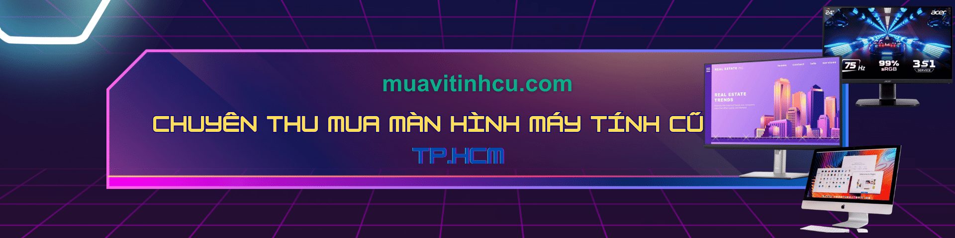 Mua màn hình máy tính cũ tại tp.hcm