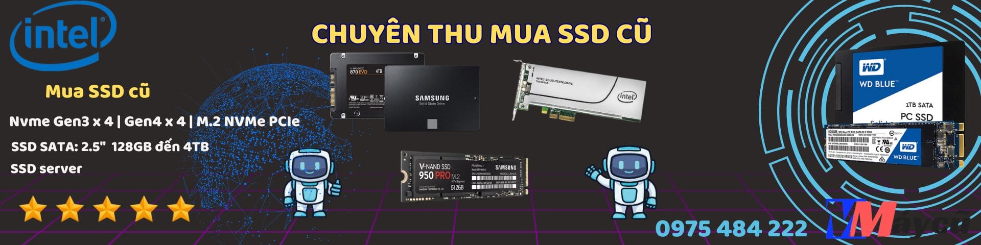 Thu mua SSD cũ tại TP.HCM