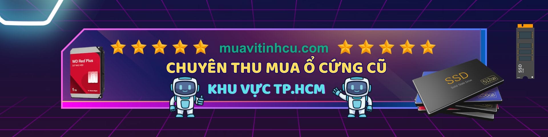 chuyên thu mua Ổ Cứng cũ